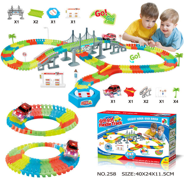 Children's Electric Track DIY Assembling Toys