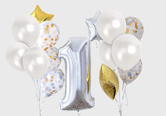 Pearl White Balloons 12 Inch - White Latex Balloons - 36 Pack White Balloons for Wedding Reception Sweet 16 Birthday Bridal Baby Shower Anniversary Party Decorations