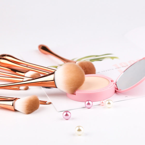 Zhuoerya 10 goblet man-made fiber makeup brushes