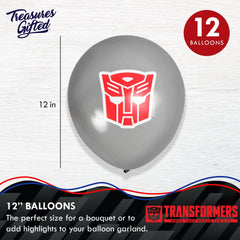 Transformers Balloon Bouquet 12 Pack - Transformers Party Supplies