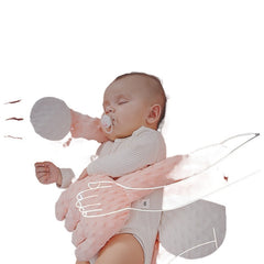 W9Q Wenou BABY HUG Sleep Soothing Palm Pillow Doll Coax Sleep Coax Sleeping Artifact Baby Anti-startle Pressure