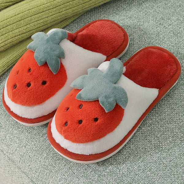 Children's Cotton Slippers Men's And Women's Shoes Cartoon