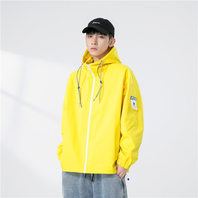 Men's Outerwear Fashion Hooded Men's Top Jacket