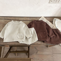 Two Piece Set Of Baby Westernized Sweaters