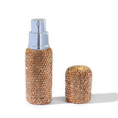 10Ml Mini Refillable Perfume Atomizer Travel Perfume Bottle Bling Glitter Spray Bottles Crystal Perfume Bottle Car Accessories