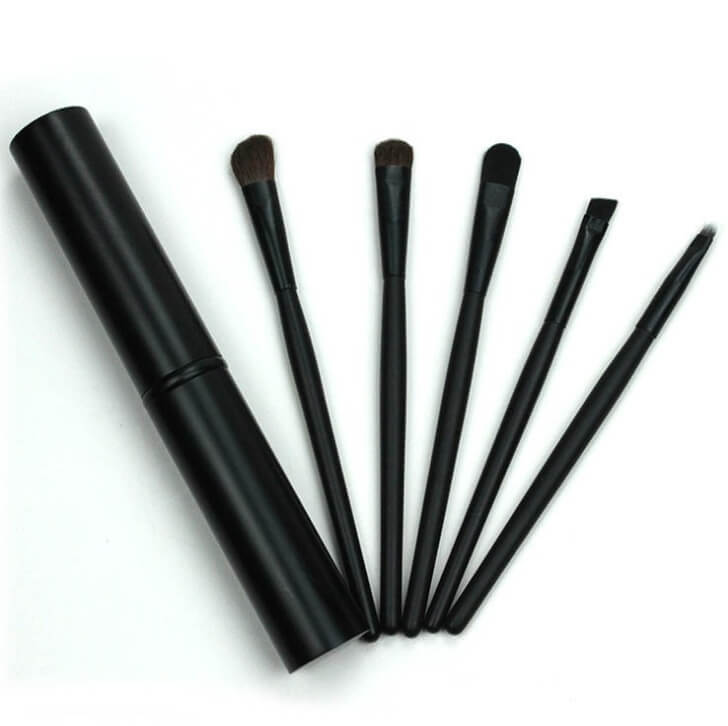 5pcs Portable Makeup Brush Set | Precision Mini Eye Makeup Applicators