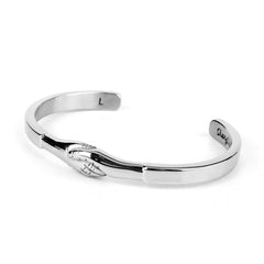 Alloy Bracelet Couples Shaking Hands Implying Peace Bracelet