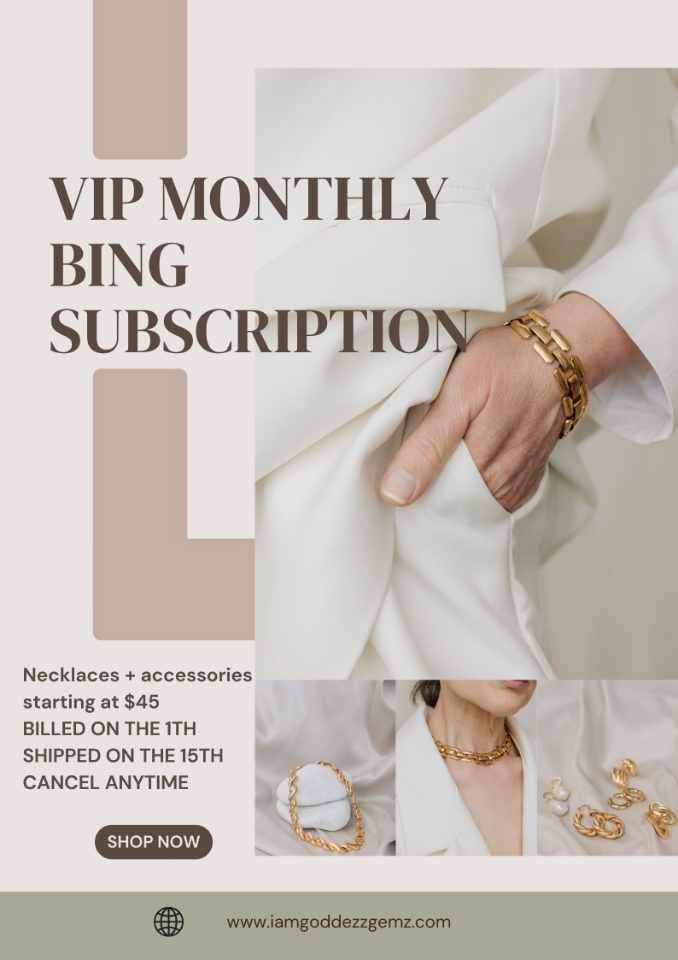 Subscription Bling Box