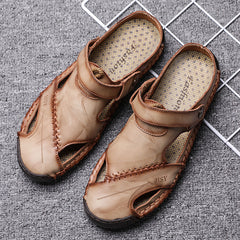 Summer Baotou Sandals Men Tide Soft Bottom Men Sandals And Slippers Casual All Match Outdoor Beach Shoes