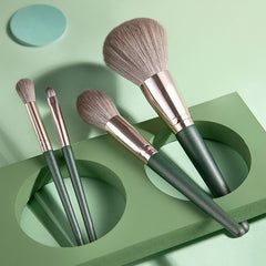 Green Cloud 14 Makeup Brushes Suit