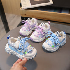 Children Dad Shoes Mesh Casual Running