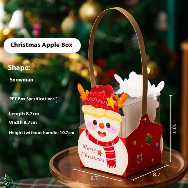 Christmas Gift Packaging Basket Candy Snack Packaging Gift Box