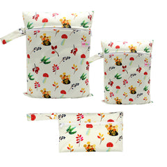 Three-piece Multifunctional Baby Diapers Storage Bag