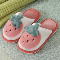 Children's Cotton Slippers Men's And Women's Shoes Cartoon