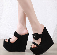 Women's Shoes Super High Heel Sandals And Slippers