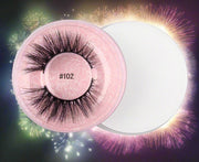 Natural Thick Imitation Mink False Eyelashes