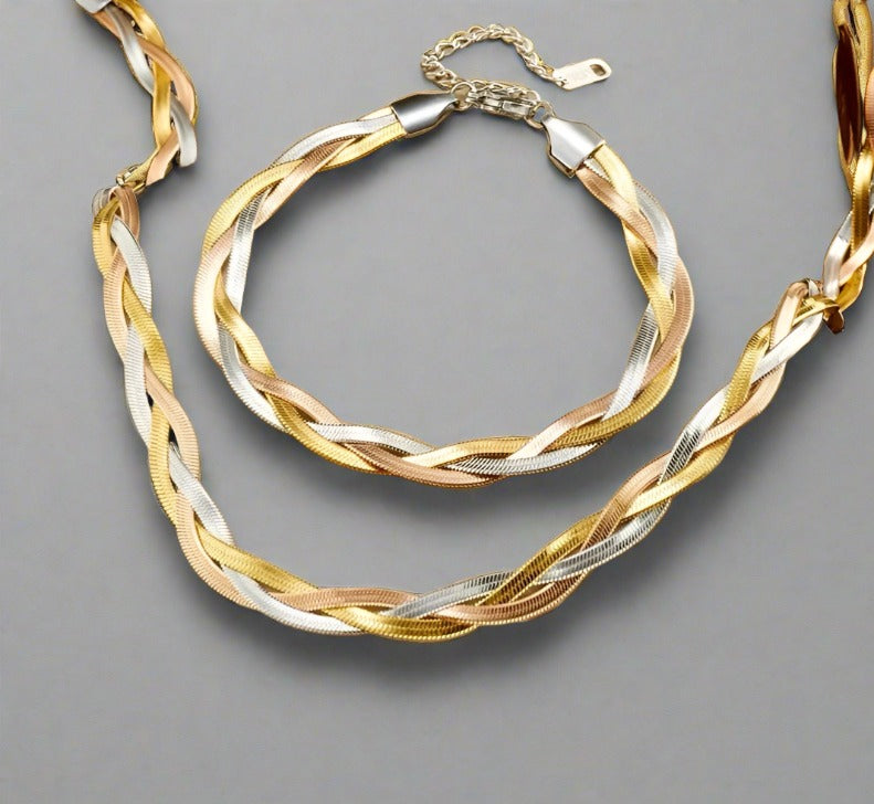 3in1 Crossover Snake Bracelet