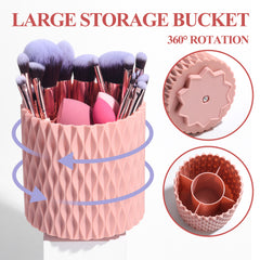 18 Makeup Brushes Suit Rotating Barrel