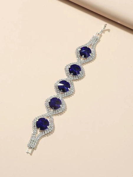 Blue Gem Bracelet