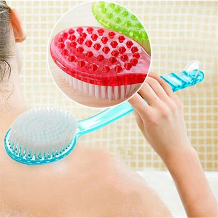 Bath Scrubber Brush For Beep Skin Cleaning | Back Scrubber For Shower
