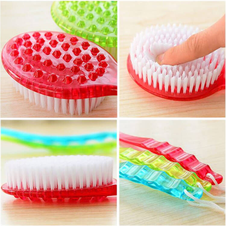 Bath Scrubber Brush For Beep Skin Cleaning | Back Scrubber For Shower