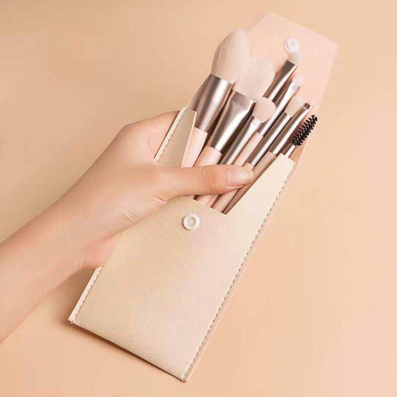 Beauty Tools 8 Mini Makeup Brushes | Affordable Brush Set For Beginners