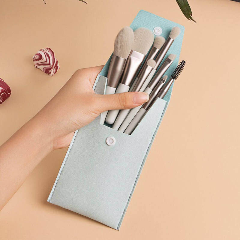 Beauty Tools 8 Mini Makeup Brushes | Affordable Brush Set For Beginners
