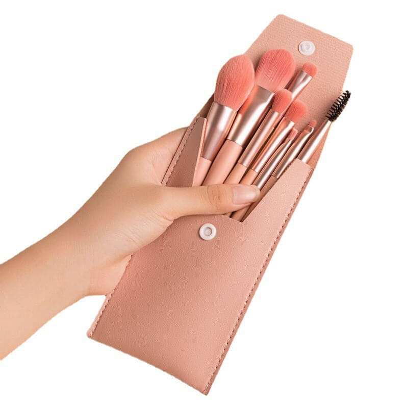 Beauty Tools 8 Mini Makeup Brushes | Affordable Brush Set For Beginners