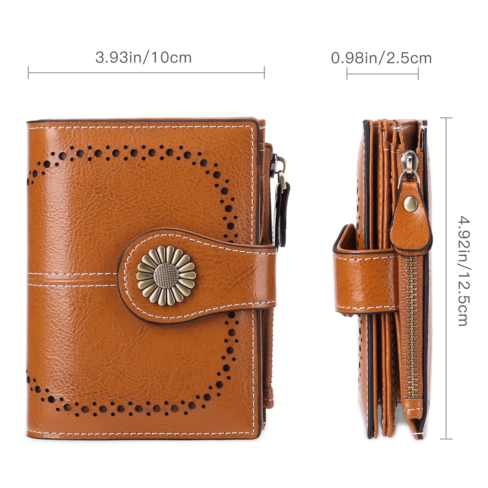 Best Small Leather Wallet For Women | Premium Leather Card Holder