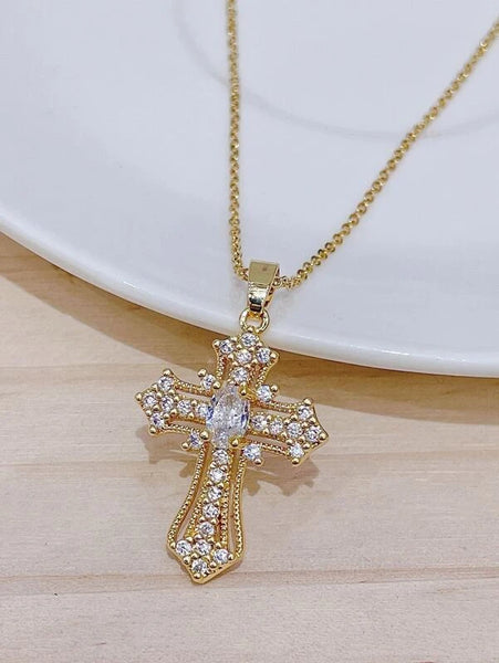 Cross Charm Necklace