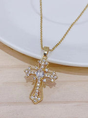 Cross Charm Necklace