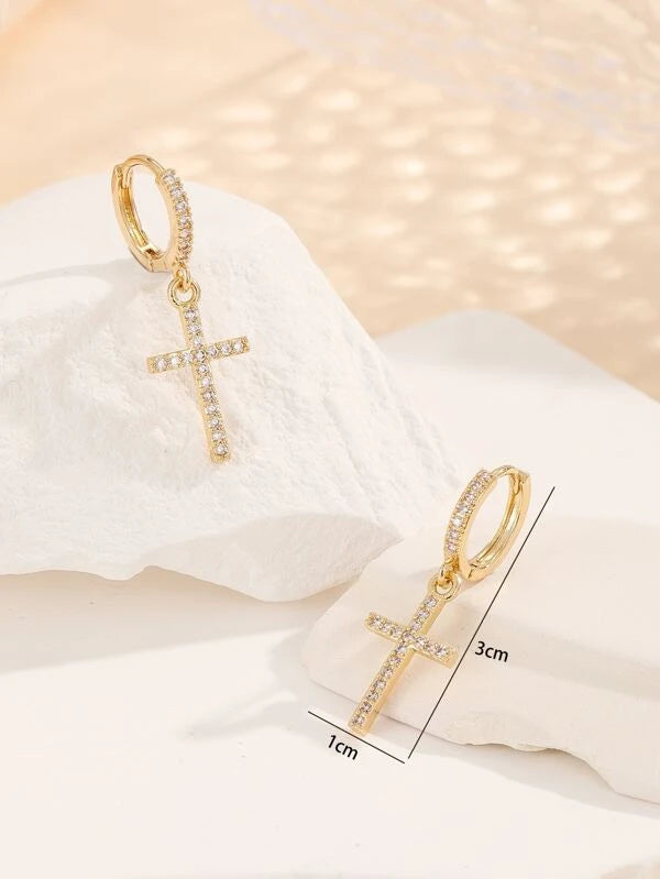 Cross Earrings