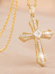 Cross Charm Necklace