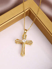 Cross Charm Necklace