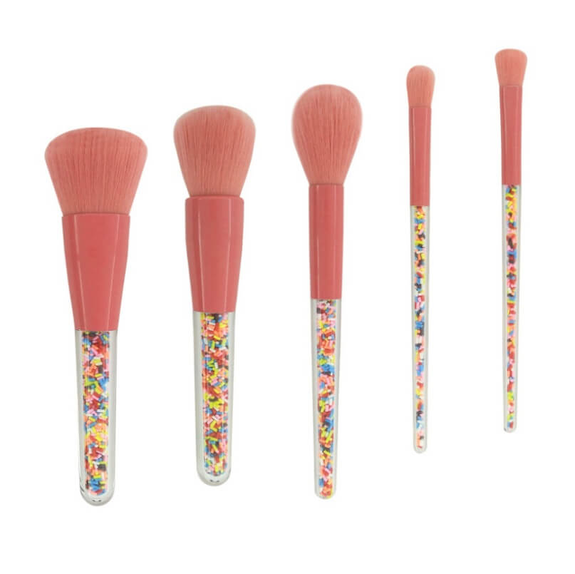 Candy Corn Makeup Brush Set | Colorful Candy Makeup Brush Kit