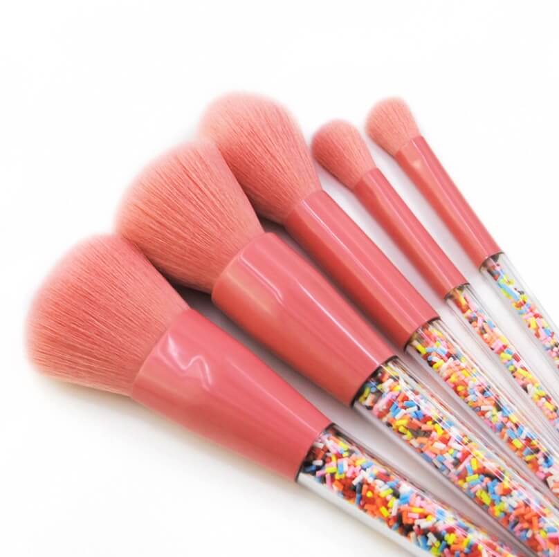 Candy Corn Makeup Brush Set | Colorful Candy Makeup Brush Kit