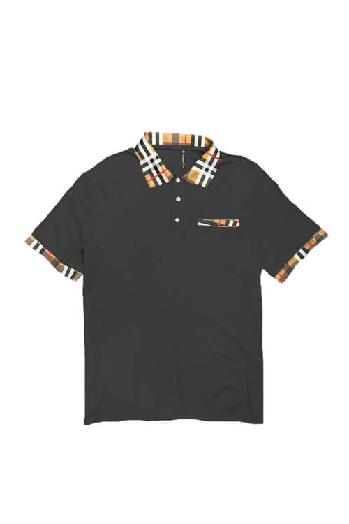 Checkered Polo And Pant Set | Checkered Two-Piece Outfit
