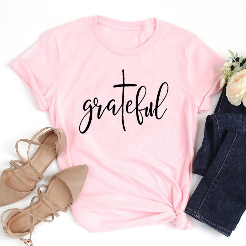Christian Thankful T-Shirt | Thankful Christian T shirt