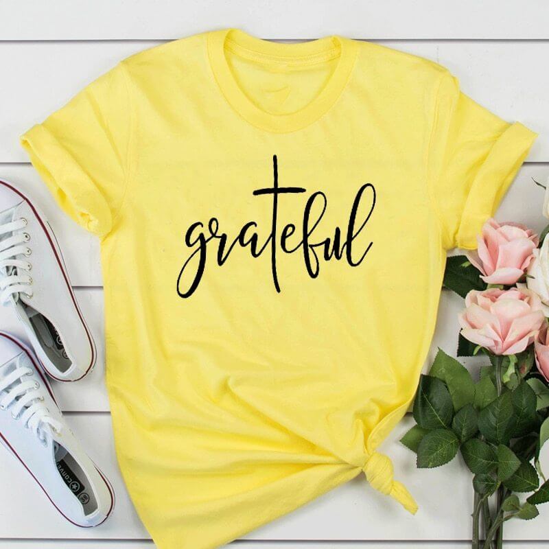 Christian Thankful T-Shirt | Thankful Christian T shirt