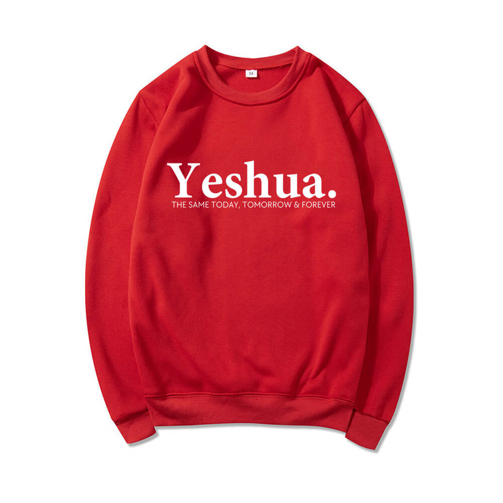 Christian Vintage Sweatshirt | Vintage Yeshua Graphic Sweatshirt
