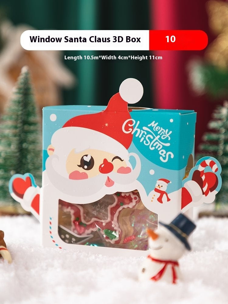 Christmas Candy Snack Gift Box Packaging | Festive Gift Basket