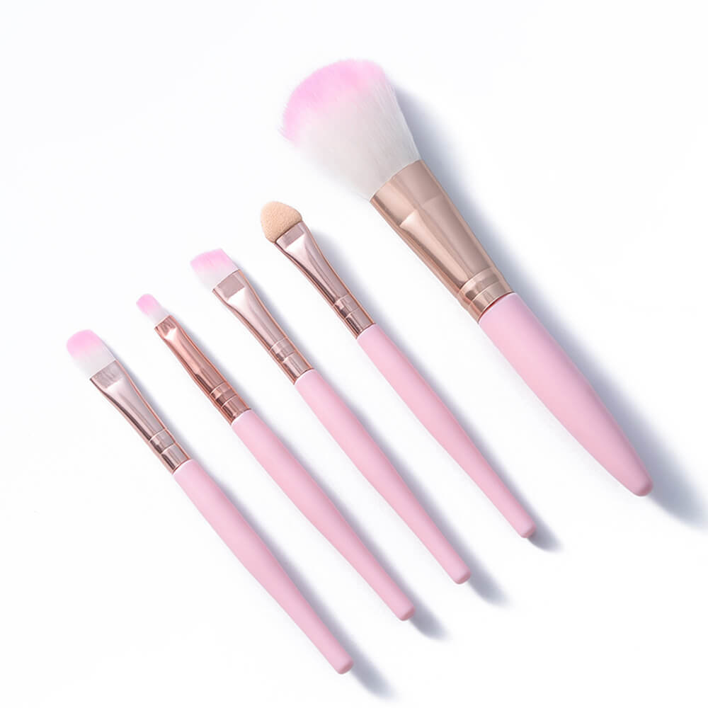 Cruelty Free 5 Piece Makeup Brush Set  | 5 Piece Makeup Brush Set 
