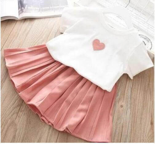 Cute Baby Girl Bow Outfit For Summer | Fashion Bow Kids Outfit