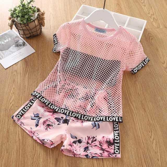 Cute Baby Girl Bow Outfit For Summer | Fashion Bow Kids Outfit