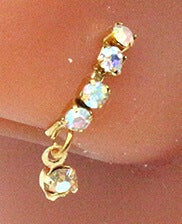 Delicate Butterfly Nose Piercing Jewelry | Septum Hoop Ring