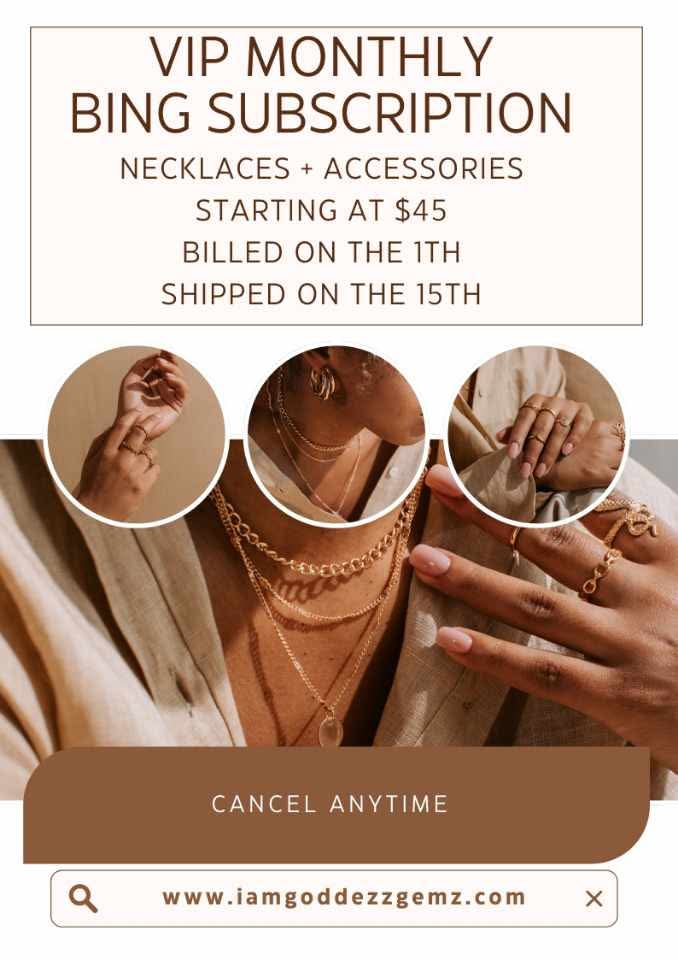 Subscription Bling Box