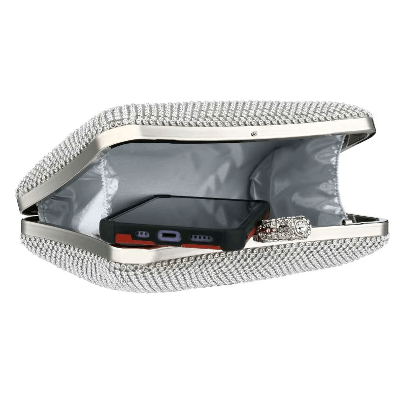 Elegant Ladies Evening Clutch with Chain | Small Party Handbag