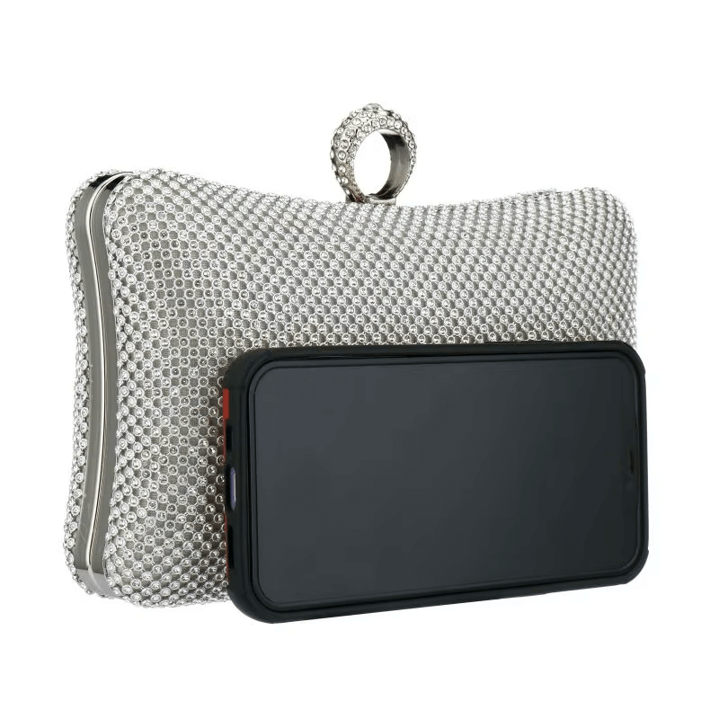 Elegant Ladies Evening Clutch with Chain | Small Party Handbag