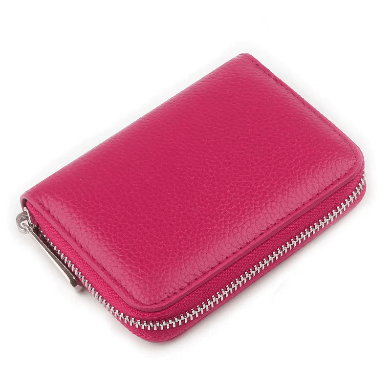 Fashionable Dentine Leather Zipper Wallet | Stylish Women’s Wallet