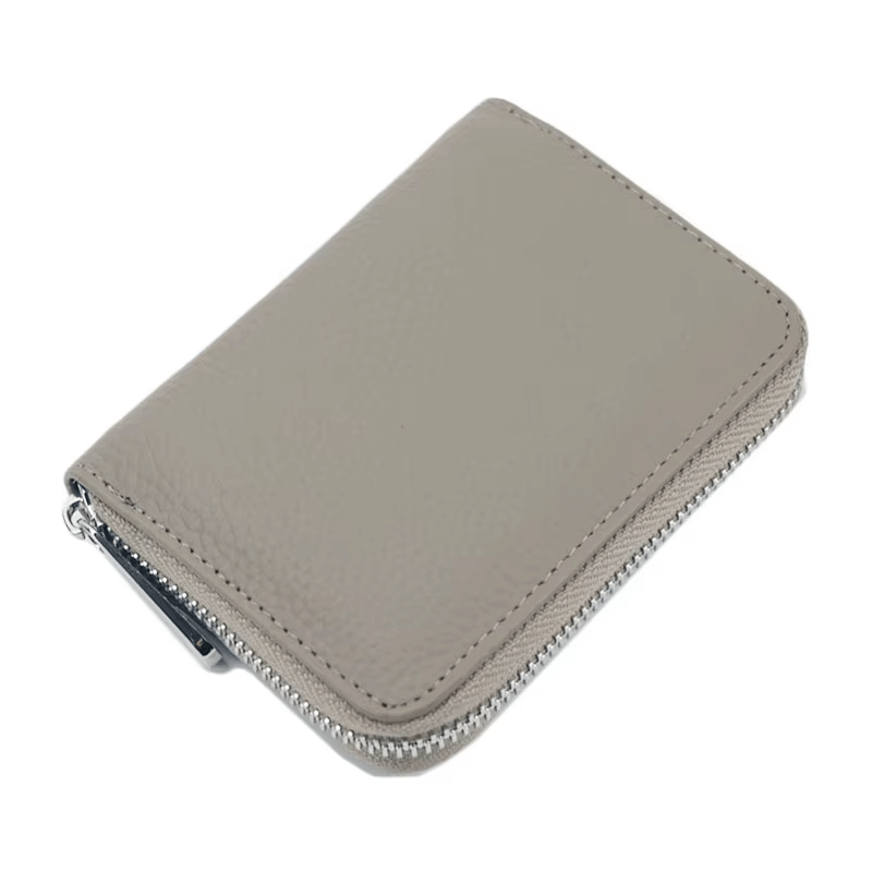 Fashionable Dentine Leather Zipper Wallet | Stylish Women’s Wallet